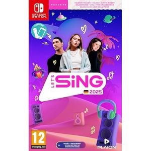 PLAION Let's Sing 2025 Duitse versie (Nintendo Switch) (AT-PEGI)