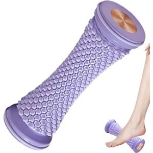 Rollende voetmassageapparaat | hielmassageapparaat voetroller en stekelige balset | Draagbare hielspoorontlaster | Diepe weefselmassage | Voetmassagegereedschap | Herstelvoetmassageapparaat voor