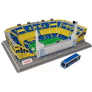 3D-puzzels DIY Bouwspeelgoed Model 3D Legpuzzel Voetbalfans Memorial Gift, Armando Stadion Puzzel, Argentijns jeugdteam Voetbalstadion replica model, Wereldberoemd Gebouw Model Assemblage 3D Puzzel Sp