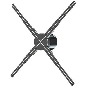 Holografische waaier, 62/56/50/42CM 3D-reclameprojector Wifi-bord Holografische lamp Speler Afstandsbediening Adverteerlicht Hologramprojector Logolicht Videoprojector(P50)