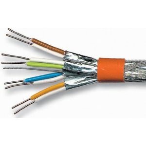 M-CAB 1m CAT7 S-FTP/PIMF 1m CAT7 SF/UTP (S-FTP) netwerkkabel - netwerkkabel (1 m, CAT7, SF/UTP (S-FTP), 1000 Mbit/s)