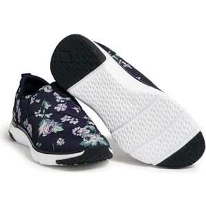 Vera Bradley Dames 2-Mile Slip-on Schoen Sneaker, Navy Garden, 9 UK, Marine Tuin, 42 EU
