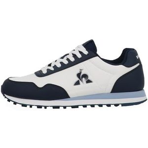 Le Coq Sportif Uniseks Astra_2 basketbal, optisch wit/jurk blauw, 45 EU, Optische witte jurk blauw, 45 EU