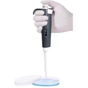 1 stuk pipet Laboratorium Digitale Verstelbare Automatische Pipet Plastic Pipet Chemie Laboratoriumapparatuur(10-100ul)