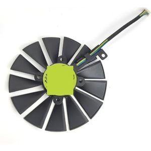 95MM T129215SM RX 580 GPU-ventilator, voor ASUS DUAL, ROG STRIX voor, RX570, RX470, GTX 1050 videokaartkoelventilator(1FAN)