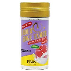 EBIN NEW YORK 24-uurs Edge Tamer haar slanke stick, extreem stevige grip, 2,7 ounce, perziken - slank & ga, geen schilfering en witte resten