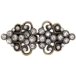 taillecincherclip, Sjaal Cardigan Clips Pakket van 2 Vintage Trui Swirl Clip(F)