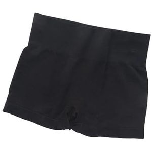 Ijszijde broeken, katoenen broeken, naadloze damesbroeken, kant for veiligheidsbroeken, zomer dames for veiligheidsbroeken (Color : Black, Size : 45-85kg)