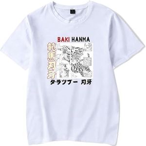 Grappler Baki T-Shirts Baki Hanma T-Shirts Baki Ryuu KaiOu Pullover The Grappler Baki Cosplay Sweatshirts overhemden(Small)