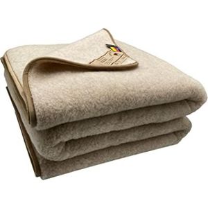 Wollen Deken - Alpaca - 20% Alpacawol - 80% Merinowol - 180x200