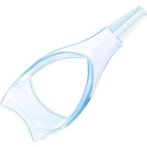 Mascara Applicator Guide Tool 3 in 1 Eyelashes Tools Eye Shadow Shield Eyelash Brush Blue