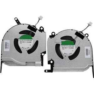 Voor DC 12V CPU+GPU koelventilator voor HP voor OMEN 16-K 16-N Pro RTX3060/30670 TPN-Q280 16-K0013DX 16-K0023DX N18100-001 N18099-001 VENTILATOR