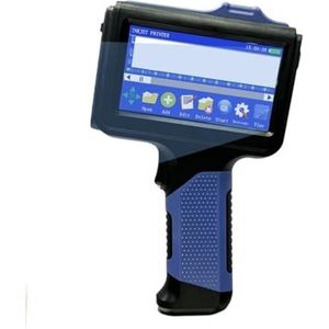 Brede codeertoepassingen Handheld inkjetprinter 12,7 mm T-shirt QR-balk Batchcode Datum Logo Vervaldatum Label Draagbare printer Lichtgewicht en handig(Only Printer)