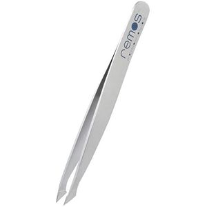 REMOS Combinatiepincet roestvrij staal 9,5 cm - 2in1 voor splinterhaar