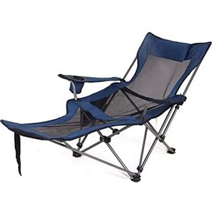 Campingstoel Tuinstoel Outdoor Opvouwbare Camping Stoel Fauteuil Draagbare Terug Vissen Stoel Vrijetijdskruk Strand Pauze Stoel Klapstoel Strandstoel(A)