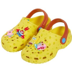 SpongeBob SquarePants-klompen met bedels Kindersandalen Zomerslippers met enkelbandje Vakantiestrandschoenen