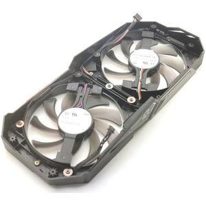 85mm PVA080E12R 12V 0.50A 4Pin VGA-ventilator met behuizing voor ASROCK RX5600XT RX5500XT Phantom Gaming D2 grafische kaart koelventilator