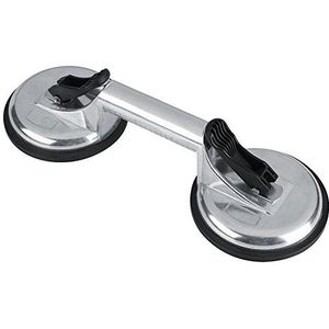 Zerodis - Professionele Glastrekker - Dubbele Zuignap - Aluminium - 105 kg Hefvermogen