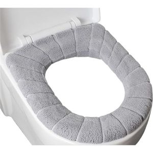 Toiletbrilkussens, Toiletbrilhoeskussen Veelkleurig(Grey)