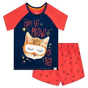 Harry Bear Meisjes Pyjama Kat Veelkleurig 152