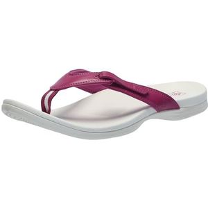 Spenco Dames AVA schuifsandalen, Feestelijk Fuchsia, 44 EU