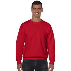 Gildan 50/50 Adult Crewneck Sweat Sweatshirt heren, Rood, XL