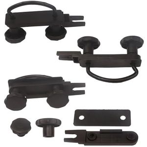 Imperiaal 4 Stuks Gegalvaniseerde Auto U-Bouten Klemmen Universele Dakkoffer Auto Van Montage Fitting Kit Van U-bouten Klemmen Bagage Accessoires Dakdragers (Kleur : A)