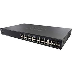 Cisco SG550X-24 24-poorts Gigabit stapelbare beheerde schakelaar