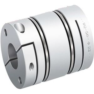 VPCPWTYZY Membraankoppeling van aluminiumlegering: D44mm L60mm: Kogelomloopspindelconnector: Servomotor: Encoder: Computer catholic(20mm)