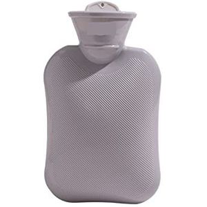 DieffematicRSD Warmwaterkruik Waterinjectie Warmwaterkruikwarmer Hand Winter Thermische Isolatie Verdikking Huishoudelijke artikelen (Color : Gray)