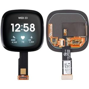 Smartwatch vervangende onderdelen Origineel LCD -scherm en digitizer volledige montage voor for fitbit Versa 3 / for fitbit Sense Smartwatch vervangende onderdelen