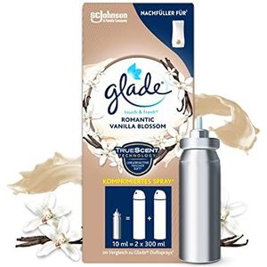 Glade Touch & Fresh (Brise One Touch) navulling, luchtverfrisser, minispray, vanilla blossom, per stuk verpakt (1 x 10 ml)