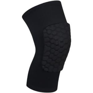 Knieondersteuning, Een Paar Kniebeschermers For Voetbal, Hardlopen Met Compressiekniebeschermers En Beenbeugels Kniebandages(Black,XS)