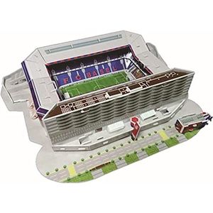 Houten modellen, DIY-bouwspeelgoedmodel 3D-puzzel Voetbalfans Memorial Gift, Beroemde voetbalstadion-bouwmodelpuzzel, DIY-puzzelspelspeelgoed for volwassenen of kinderen (36 * 25,8 * 8 cm)