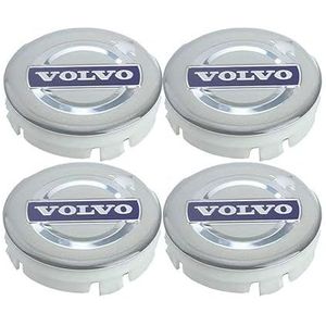 4 stuks wielnaafdoppen voor Volvo C30 2006-2010 64mm wieldoppen Wieldoppen Zelfklevende wieldoppen Vervangende wieldoppen Wieldoppen