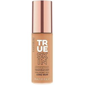Catrice | True Skin Hydrating Foundation | Lichtgewicht bouwbare dekking met hyaluronzuur en watermeloenzaadolie | Veganistisch en dierproefvrij (070 | Warme karamel)