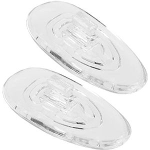 SPORTS WORLD VISION Brillen Neuspads | Premium kwaliteit zachte siliconen A-vormige neuspads voor brillen | 13mm schroefbare brilpads in 25 paar