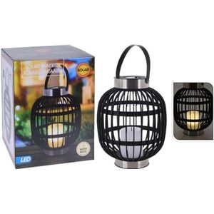 Home & Styling - Solar buitenlamp lantaarn  - LED windlicht kaars