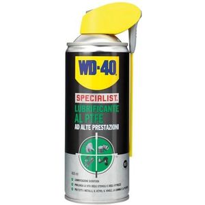WD-40 - Specialist - Smeermiddel - Hoge prestaties - Lange levensduur - Spray met dubbele positie - Temperatuurbestendig van -20°C tot +100°C - Gebruik voor meerdere materialen - NSF - 400ml