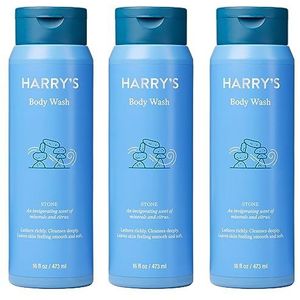 Harry's Heren Body Wash Shower Gel - Stone, 16 fl Oz (Pack van 3)