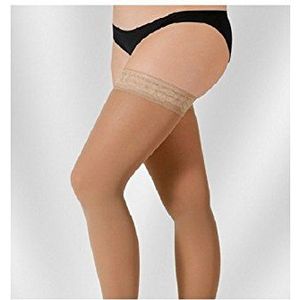 Juzo - Soft 2002ag2 - Open Nop 5cm - Amandel - Microvezel - Compressiekous