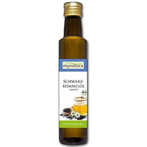 Mynatura - Bio Zwarte Komijnolie - Koudgeperst - 250 ml - Veganistische Olie