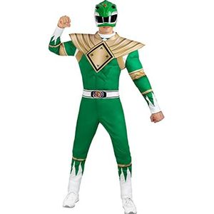 Funidelia | Groen Power Ranger-kostuum voor mannen Films & Series & Superhelden - Kostuum voor Volwassenen Accessoire verkleedkleding en rekwisieten voor Halloween, carnaval & feesten - Maat XL