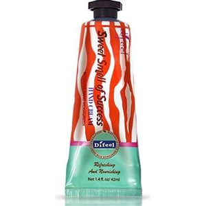 Difeel Intensieve vochtinbrengende handcrème - zoete geur van success met vitamine E, natuurlijke olie en botanische extracten 1,4 oz (6 stuks) - Refreshing, Anti