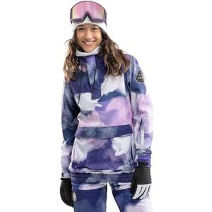 SIROKO - Snowboardjas met Kangoeroezak voor Dames Siroko W3-W Cloudmont - XL - Multicolor