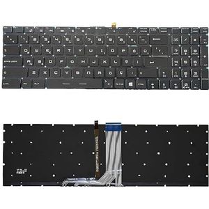 Laptoptoetsenbord voor MSI voor MS 16H7/16H8/16U1/16U6/16U7/16K2/16K4/16P1/16P5/16P7/16L2/1771/1772/1773/1781(TR RGB Backlit)