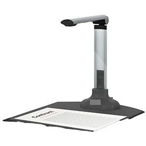 Documentcamera 1 2MP USB Documentcamera for leraren laptop A3 / A4 Maat draagbare boekdocumentscanner met verlengstand OCR Zoom Paint-tool Webcamapparatuur