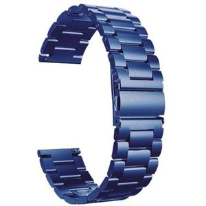 22 mm 20 mm metalen band geschikt for Samsung horloge S3 geschikt for Huawei GT 46 mm geschikt for Amazfit GTS Vervanging metalen band ffit for Samsung horloge 3 46 mm 42 mm band (Color : Color 4, S