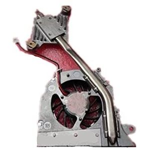 Laptop koelventilator & koellichaam Voor For SONY VGN-S VGN-S480B4 480B5 480B6 480B7 480B8 480B9 VGN-S480BC3 VGN-S480P VGN-S480P1 VGN-S480P10 VGN-S480P2 VGN-S480P3 Zwart