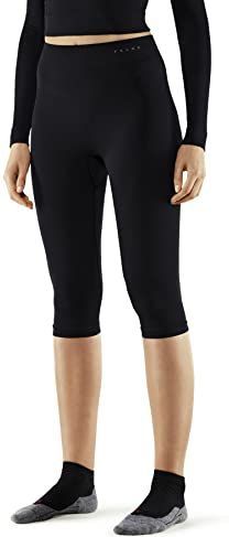 FALKE dames 3/4 tights Maximum Warm - thermobroek - zwart (black) - Maat: M